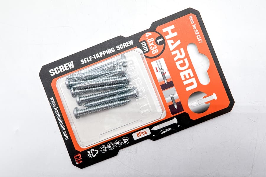 40 Selbstschneidende Schrauben Harden 624347